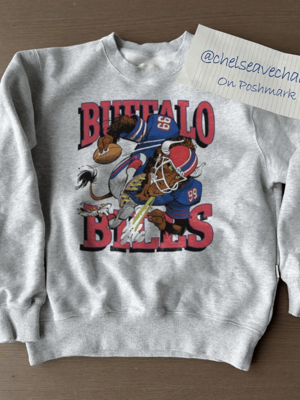 Vintage Buffalo Bills Mascot Football Style Sweatshirt, Buffalo Bills Shirt Tee